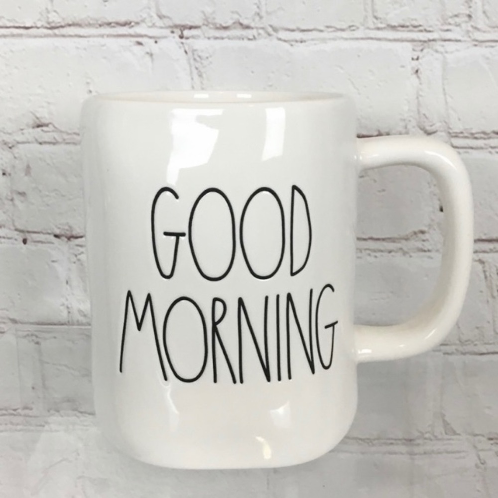 🚨FLASH SALE🚨Rae Dunn “GOOD MORNING” coffee mug